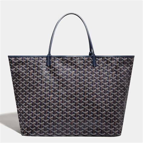 goyard navy gm|goyard saint louis gm price.